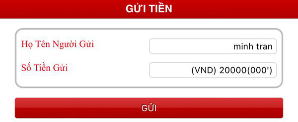 Gửi tiền vào 12bet Gửi tiền vào 12bet
