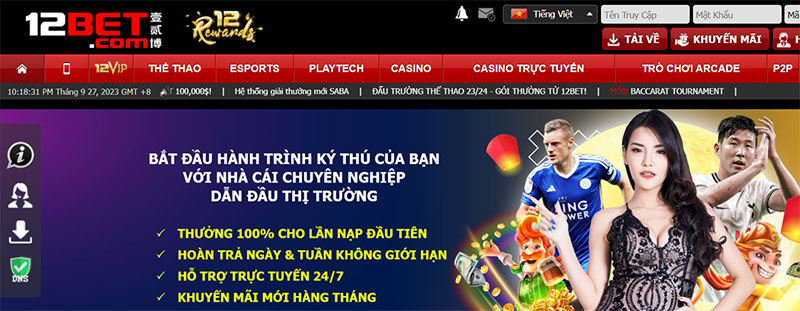 Khuyến mãi 12bet Khuyến mãi 12bet
