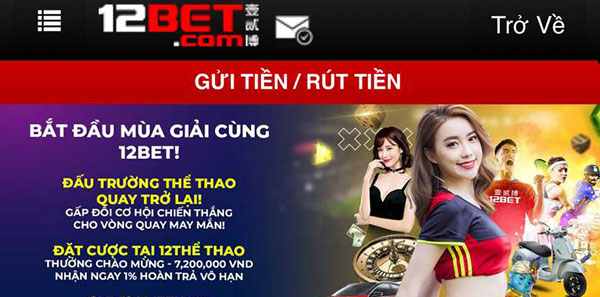 Rút tiền 12bet Rút tiền 12bet